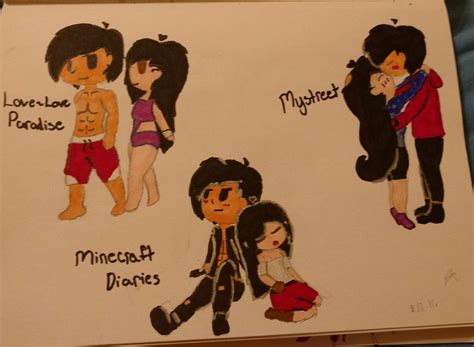 Aphmau and Aaron by Unicorn327 on DeviantArt