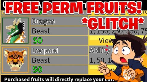 GET FREE PERMANENT FRUITS GLITCH IN BLOX FRUITS 😱 - YouTube