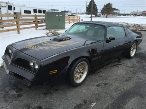 Seller of Classic Cars - 1977 Pontiac Trans Am (Black/Black & Gold)