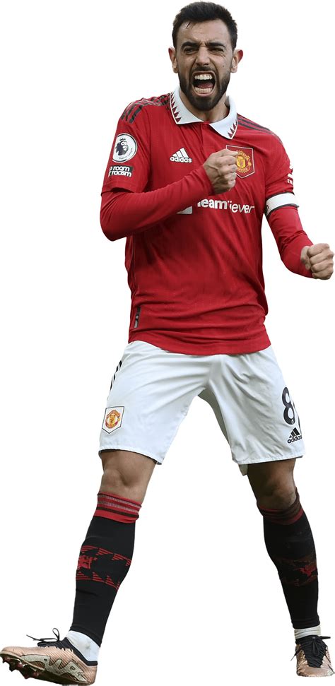 Bruno Fernandes Manchester United football render - FootyRenders