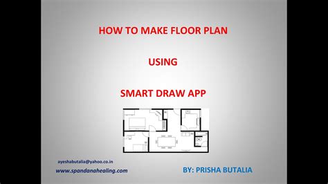 How To draw Floor Plan by Smart Draw App - YouTube