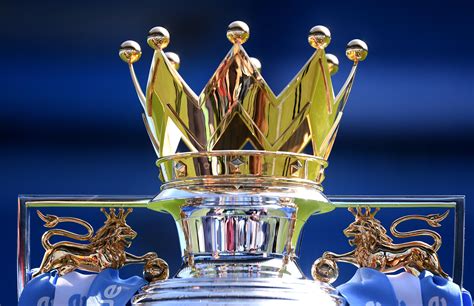 A glimpse of Manchester City's Premier League Trophy