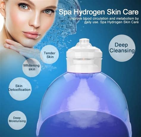 Hydrogen Oxygen Mask Jet Peel For Facials PDT LED Light Therapy Beauty Salon SPA Masks From ...