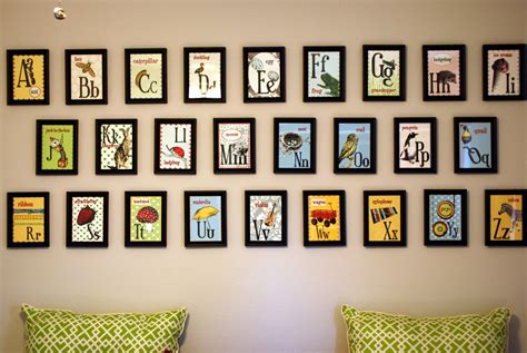 Kara's Korner: Nursery Room - Alphabet Wall Decor