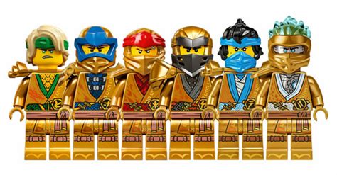 LEGO Ninjago 10th Anniversary : Golden Nya & Zane dévoilés, tous les ...