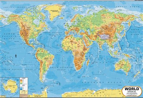 Physical World Map