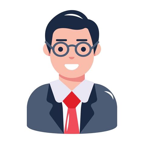 Trendy flat icon design of businessman 13765038 Vector Art at Vecteezy