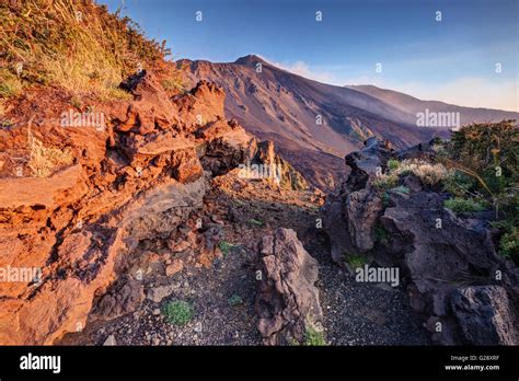 Sunset mount etna hi-res stock photography and images - Alamy