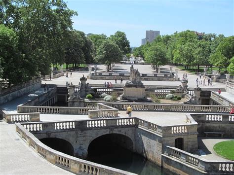 Hot day, lovely park - Jardins de la Fontaine, Nimes Traveller Reviews ...