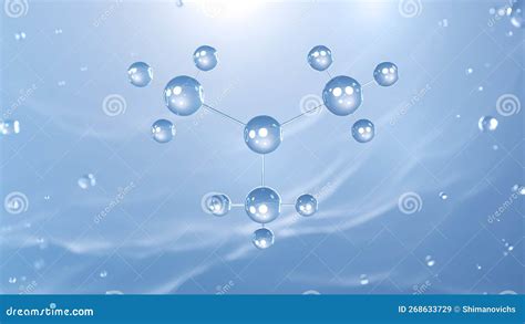 Trimethylamine Molecular Structure, 3d Model Molecule, Tertiary Amine, Structural Chemical ...