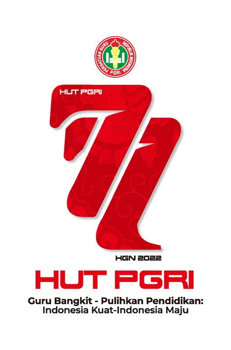 HUT PGRI 77 2022 Logo Vector - (.Ai .PNG .SVG .EPS Free Download)