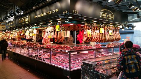 La Boqueria Market. Barcelona Spain. February 2015