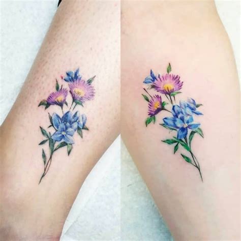 Top 53+ Best Aster Flower Tattoo Ideas - [2021 Inspiration Guide]