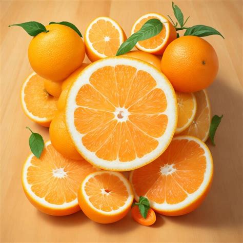 Premium AI Image | Vitamin C Orange Image