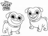 Puppy Dog Pals Coloring Pages  Free Printable Coloring sketch template