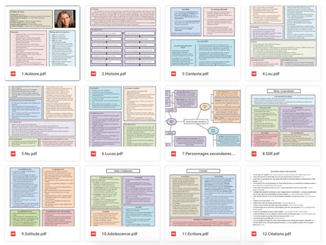 No et Moi: Revision/ Summary Sheets | Frenchresources