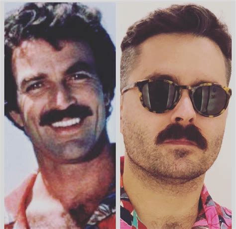 Tribute to Magnum PI : r/Moustache