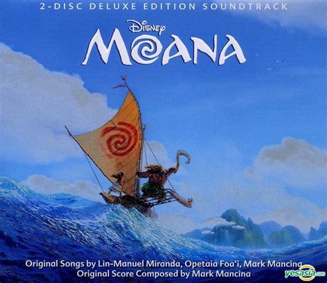 YESASIA: Moana Original Motion Picture Soundtrack (OST) (Deluxe Edition ...