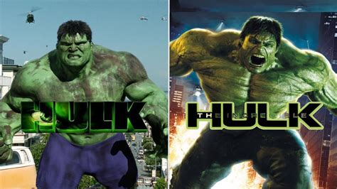 While Eric Bana is just "Hulk" in his movie, Edward Norton is titled the "Incredible Hulk". This ...