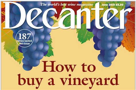 Decanter magazine latest issue: June 2021 - Decanter