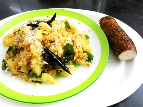 Tapioca fry (recipe from south India) | Indian Cooking Manual