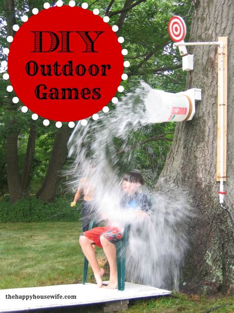 DIY Outdoor Games - The Happy Housewife™ :: Home Management