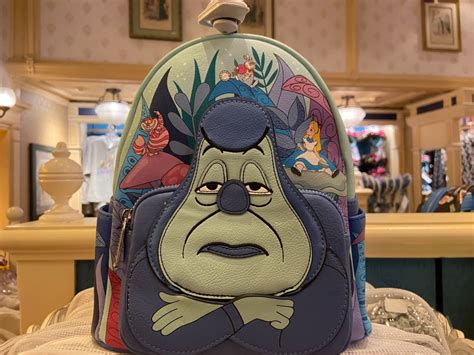 New Alice in Wonderland Loungefly Backpack Arrives at Disneyland Resort ...