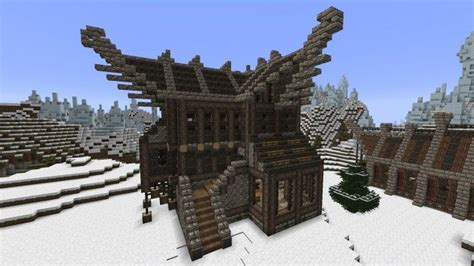 Large Viking/Nordic House Minecraft Project | Minecraft projects, Nordic house, Minecraft