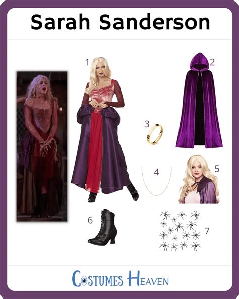 Sarah Sanderson Costume For Cosplay & Halloween 2024