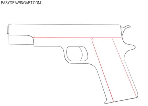 How To Draw Guns Step By - Animalrepair25