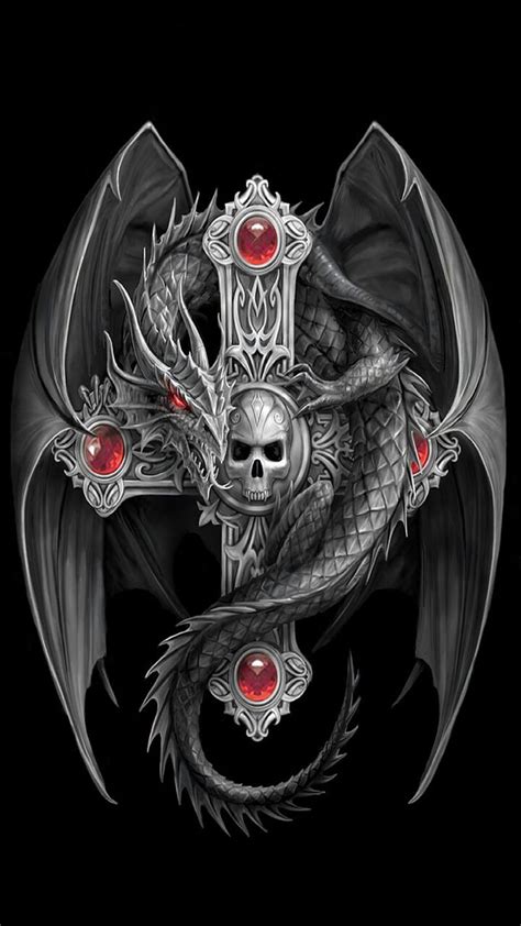 2560x1080px, 2K free download | Dragon Cross, gothic, HD phone ...