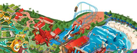 Theme Park Map | Desaru Coast Adventure Park :: Behance