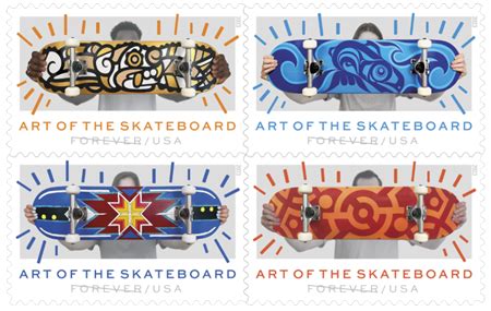 USPS Releases Art of the Skateboard Stamps - Newsroom - About.usps.com