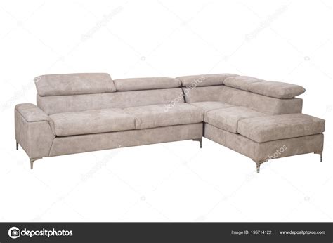 Modern Grey Leather Corner Sofa | Baci Living Room