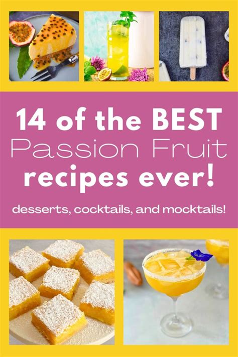 14 of the Best Passion Fruit Recipes Ever! | EmilyFabulous