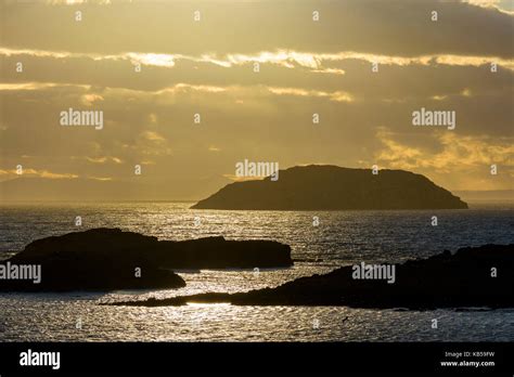 Firth of forth with little islands at sunset hi-res stock photography and images - Alamy