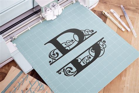 Letter B Split Monogram SVG, Split Monogram SVG, Letter B cricut By ...