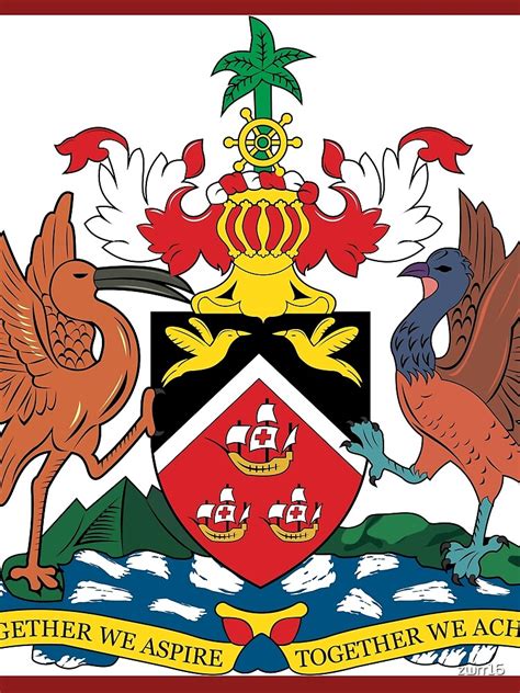 "The Coat of Arms of Trinidad and Tobago " Scarf for Sale by zwrr16 | Redbubble