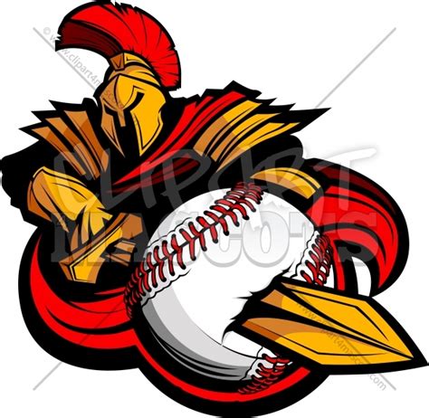 Trojans Baseball Logo N3 free image download