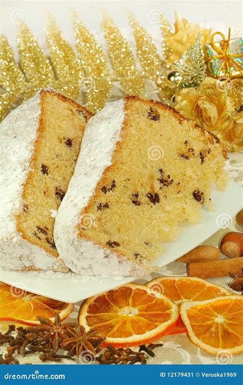 Italian christmas cake stock image. Image of biscuits - 12179431