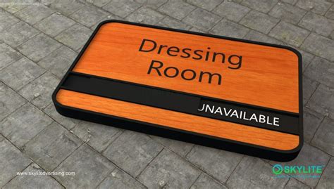 Dressing Room Signs | Skylite Advertising Studio Co., Inc.