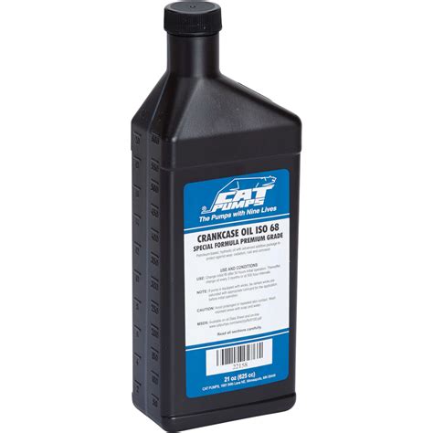 Cat Pumps Pressure Washer Pump Oil, 21 Oz. | Northern Tool