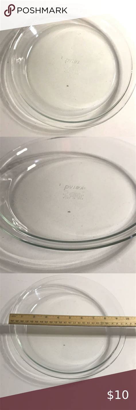 Pyrex Clear Glass Pie Plate