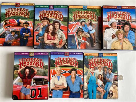 The Dukes of Hazzard Complete Series, the Dukes of Hazzard DVD Package Season 1-7, 1980s Action ...