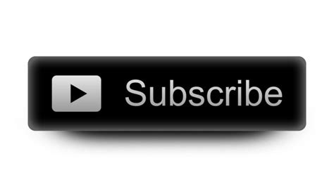 Free Black YouTube Subscribe Button PNG Download By AlfredoCreates 18 – UI Design, Motion Design ...