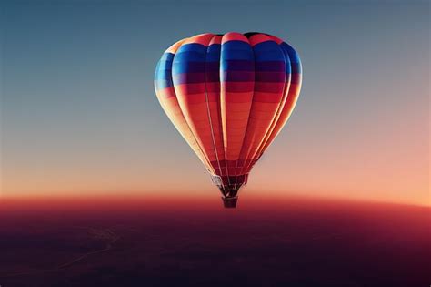 Premium AI Image | Balloon in air pastel soft blue and pink color tone ...