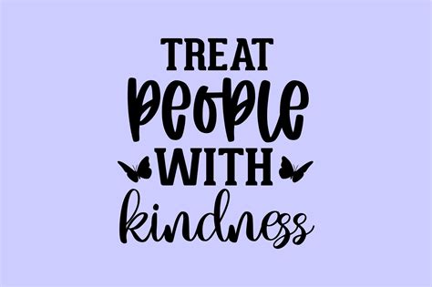 Treat People with Kindness T-shirt Graphic by Design Hunter · Creative ...