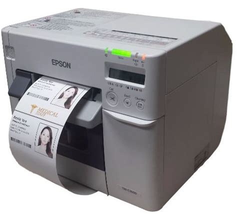 Epson TM-C3500 Color Name Badge Printer | Badge Maker