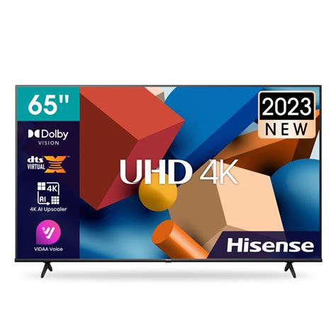 Hisense 65A6K 65 inch Smart 4K UHD Frameless TV