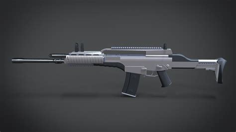 3D model M8A1 Rifle | CGTrader